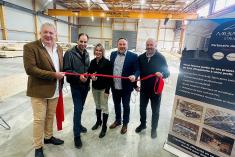 Ambiance Bois Structures inaugure sa nouvelle usine. Crédit : IDÉ Trois-Rivières