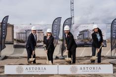 Lancement officiel du projet immobilier Astoria à Laval. Crédit : Claria