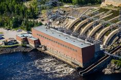 Hydro-Québec investit 1,25 G$ dans l’aménagement hydroélectrique de la Trenche. Crédit : Hydro-Québec