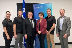 Une nouvelle usine pour Composantes Lab-Co. Crédit : Investissement Québec