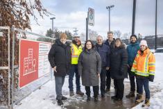 Rénovation de la cuisine du centre récréatif de Rivière-des-Prairies. Crédit : Ville de Montréal