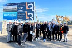 Construction d’une nouvelle école primaire à Saint-Lin–Laurentides. Crédit : Centre de services scolaire des Samares