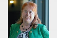 Gina Gaudreault devient présidente de la FQAESC. Crédit : Association de vitrerie et fenestration du Québec