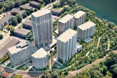 Oviv, un quartier axé sur la nature et la proximité des services. Crédit : SIMDEV