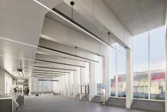 Station Vendôme et nouveau lien piétonnier vers le CUSM. Crédit : Bisson Fortin | Provencher_Roy Architectes en consortium